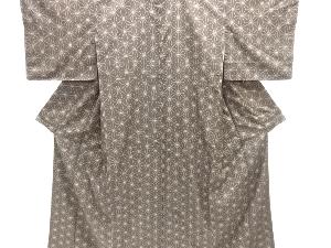 麻の葉織り出し本場泥大島紬着物(5マルキ)